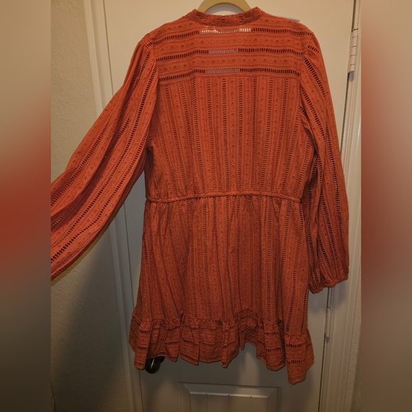 Anthropologie Eyelet Dress - Picture 5 of 8